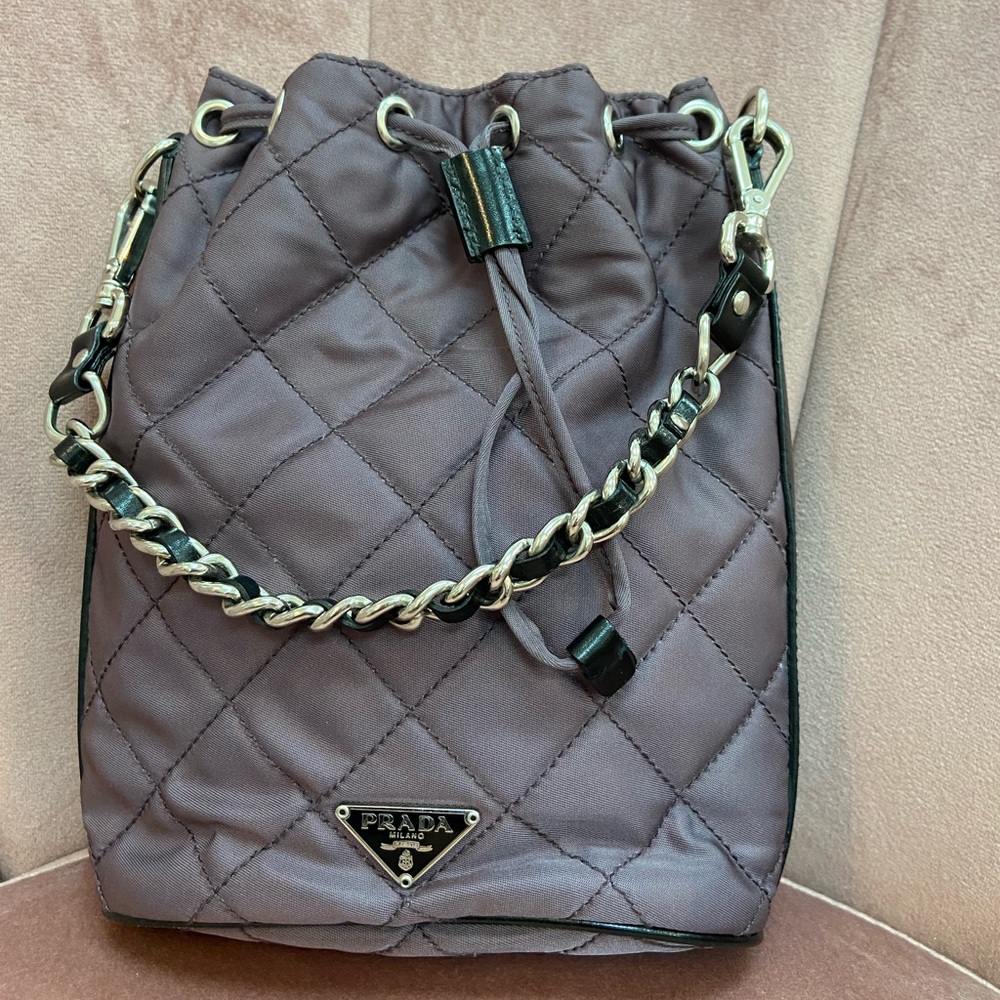 Prada bucket bag